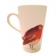 Baby Bird Hand Painted Cafe Latte Mug